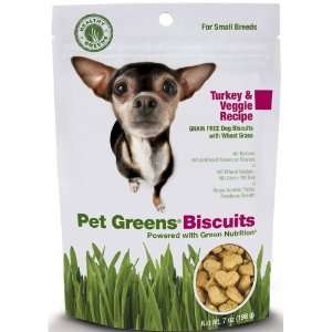    Pet Greens Biscuits Turkey & Veggie Recipe (7 oz)