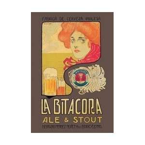  La Bitacora Ale and Stout 20x30 poster