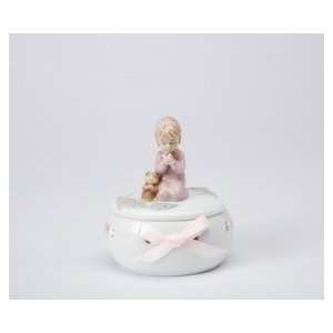  Fine Porcelain Girl Praying Figurine