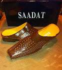 SALESAADAT ITALIAN Design Brown Mens Shoes Sandals 2 pairs for 1 