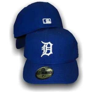  Detroit Tigers New Era 5950 Royal Blue Fitted Cap Sports 