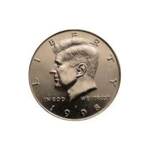  1998 P Uncirculated Kennedy Half Dollar 