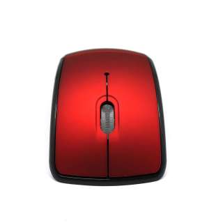 Red 10M 2.4G USB Wireless Optical Scroll Mouse For PC  