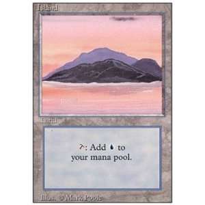  Magic the Gathering Island C   Revised Toys & Games