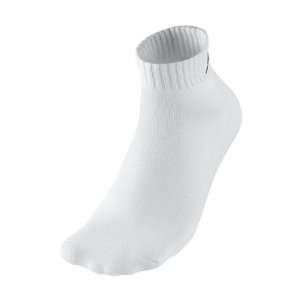  Air Jordan Dri FIT Low Quarter Sock by Jordan Apparel (White Black 