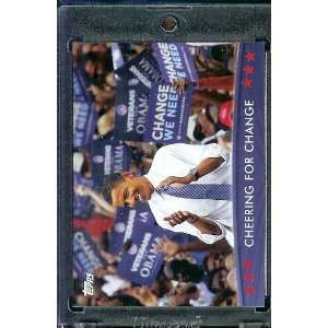  2008/09 Topps Barack Obama Presidential Trading Card #42 