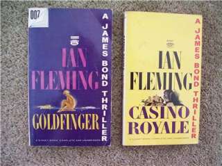 Ian Fleming James Bond 007 Vintage Paperbacks  