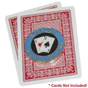  Blue Border No Limit Texas Holdem Card Cover Sports 