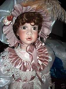 ROCHELLE by Janis Berard Kais Doll Victorian pink  