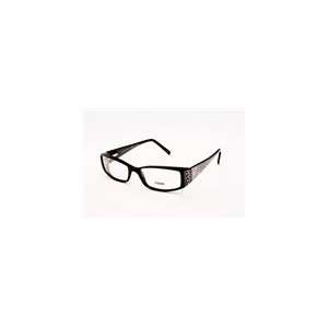  New Fendi FS F817 001 Black Plastic Eyeglasses 53mm 