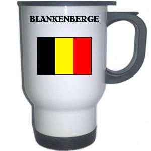  Belgium   BLANKENBERGE White Stainless Steel Mug 