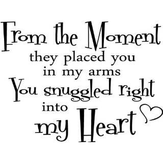   right into my heart. wall art wall quote wall sayings by Epic Designs