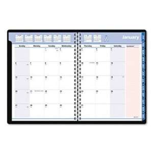   Special Edition Recycled Monthly Planner, Black, 8 1/4 x 10 7/8, 2012