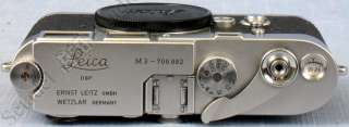 LEICA 1954 M3 DS CHROME CAMERA OUTFIT N.700882 RARE *1st Batch Early 