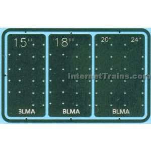  BLMA N Scale Grab Iron Drill Templates Toys & Games