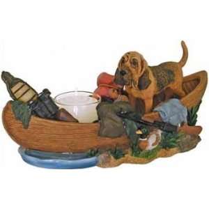  Bloodhound in Canoe Tealight