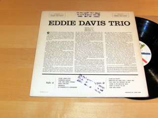 EDDIE DAVIS TRIO FEATURING SHIRLEY SCOTT Roulette Mono  