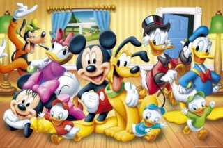 DISNEY KIDS   TV POSTER (CHARACTERS Mickey, Minnie)  