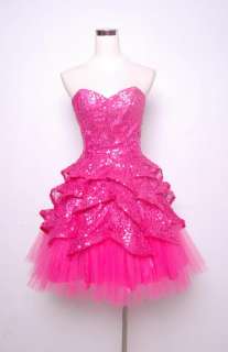 Betsey Johnson Evening Sugar & Spice Dress Size 8 Pink  