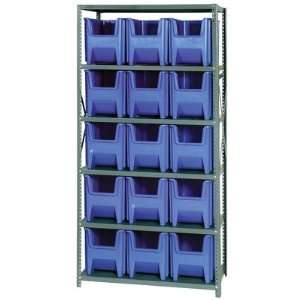 Giant Stack Container Shelf Storage Systems with Bins Dimensions 12 1 