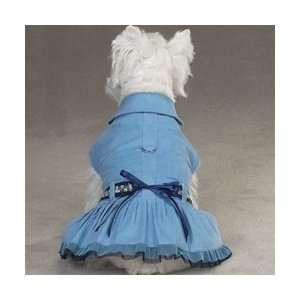  Blue Corduroy Harness Dresses