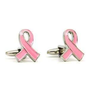 Breast Cancer Awareness PINK Ribbon Cufflinks *2011 2012 Edition*