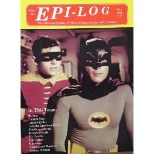  Epi Log Magazine May 1991 #6 Batman T V Cover Everything 