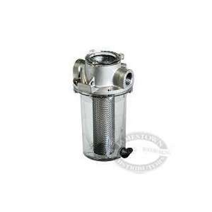  Groco 316 Stainless ARG Raw Water Strainer with S/S Basket 