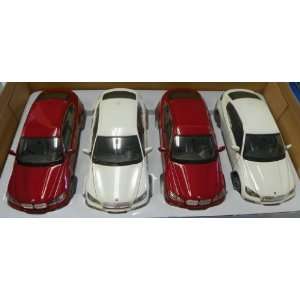  Welly 1/24 Scale Diecast Bmw X6 Box of 4 Cars Two of Each 