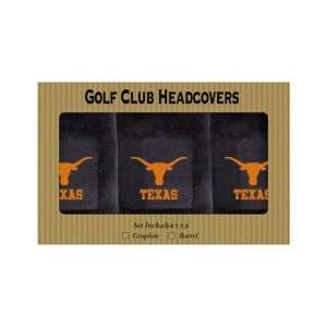  Texas Longhorns 3 Pack Golf Club Head Cover Sports 