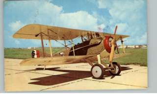 SPAD VII Biplane Postcard  