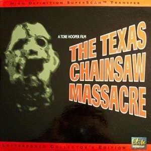 Texas Chainsaw Massacre, The Collectors Edition Laserdisc (1974 
