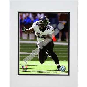   File Baltimore Ravens Terrell Suggs Matted Photo