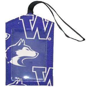 UW University of Washington Huskies Luggage Tag by Broad 