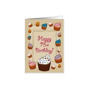  75th Birthday Cupcakes Card Toys & Games