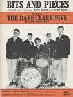 Dave Clark Five autographed signed sheet music  