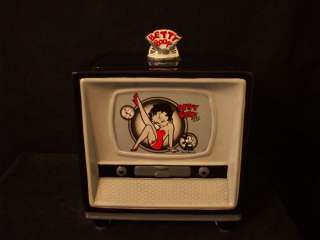 CLASSIC BETTY BOOP IN THE OLD TV COOKIE JAR #A3419  