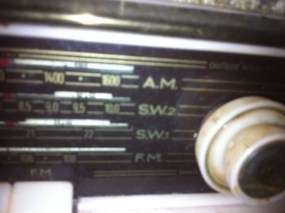 Vintage Antique Telefunken Jubilate Tube Radio Germany 5161W  