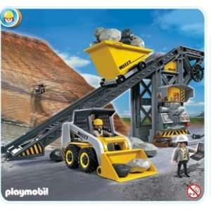   4041 Transport Set Conveyor Belt with Mini Excavator Toys & Games