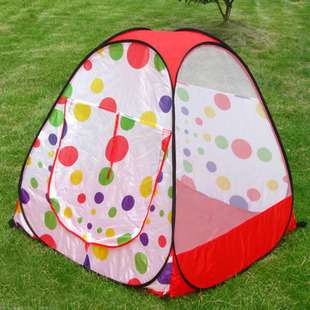NWT Baby Family Polka Dot Teepee Pop up Play Tent House  