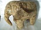 Antique Stuffed Animal Elephant VERY OLD ONE 9 x 14