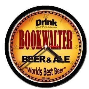  BOOKWALTER beer and ale cerveza wall clock Everything 