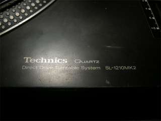 Decks Technics SL 1200MK2 SL 1210MK2 w/Cases & More  