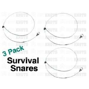  SGT KNOTS Survival Snares   3 Pack