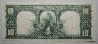 1901 $10 U. S. NOTE BUFFALO NICE CU  
