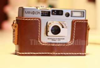   leather bag case cover for Minolta TC 1 TC1 camera handmade article