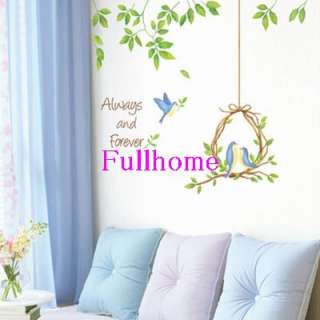 Always and Forever Mural Decals Wall Sticker Decor E076  