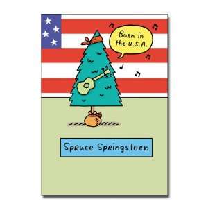  Spruce Springsteen   Scandalous Cartoon Merry Christmas 