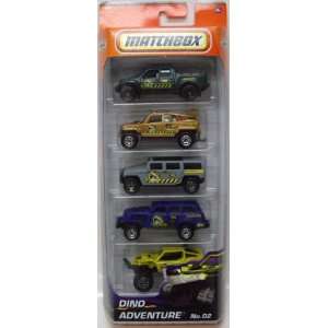   Dino Adventure No 2 Die Cast 5 Pack 164 Scale Cars Toys & Games