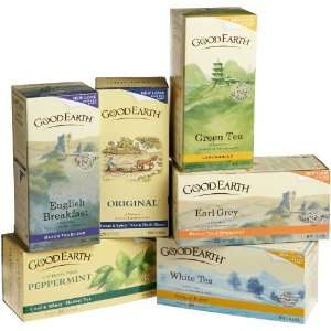 GoodEarth Assortment Pack Tea, 25 Count Tea Bags (Pack of 6)  